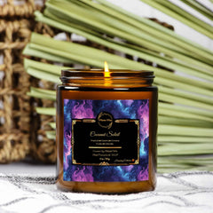 Coconut Soleil 9 oz Coconut Soy Candle – Spooky Fall Halloween Scent