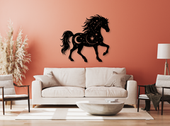 Celestial Horse Metal Sign: A Stunning Statement Piece for Home Décor