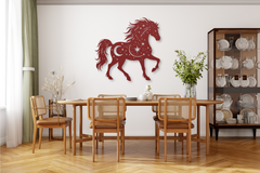 Celestial Horse Metal Sign: A Stunning Statement Piece for Home Décor