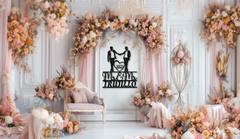 Gay Wedding Metal Sign: Celebrate Love with Heartfelt Custom Design