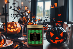 Sage and Cypress 9 oz Coconut Soy Candle – Mystical Halloween Décor