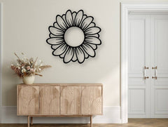 Sunflower Metal Sign – Brighten Your Space with Joy