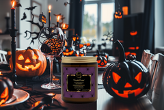 Vanilla Orchid 9 oz Coconut Soy Candle – Spooky Vibes Halloween Scent