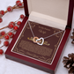 Future Wife Interlocking Hearts Necklace: A Symbol of Our Love