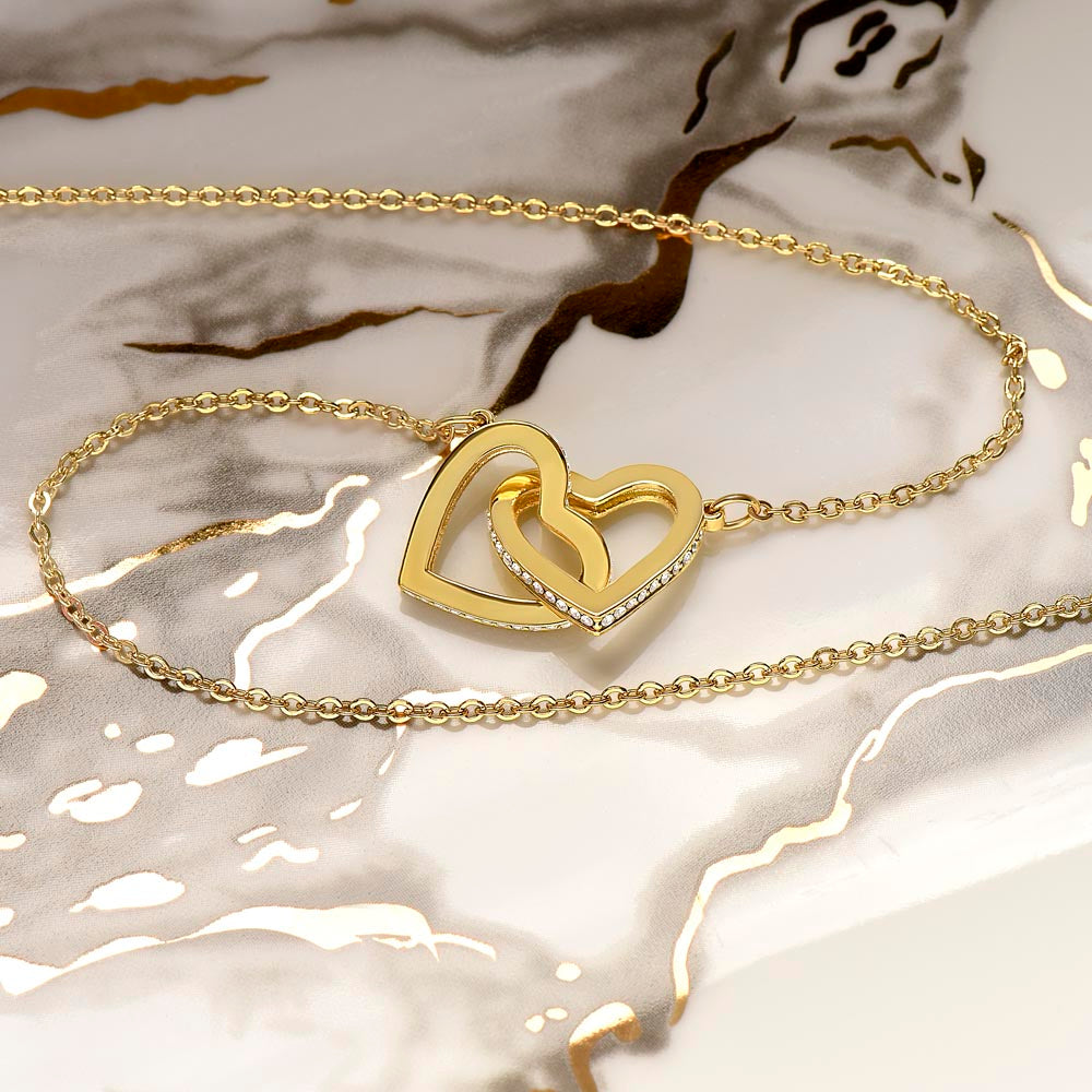 Future Wife Interlocking Hearts Necklace: A Symbol of Our Love