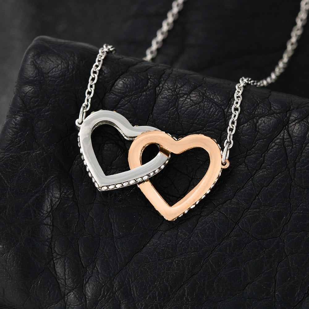 Future Wife Interlocking Hearts Necklace: A Symbol of Our Love