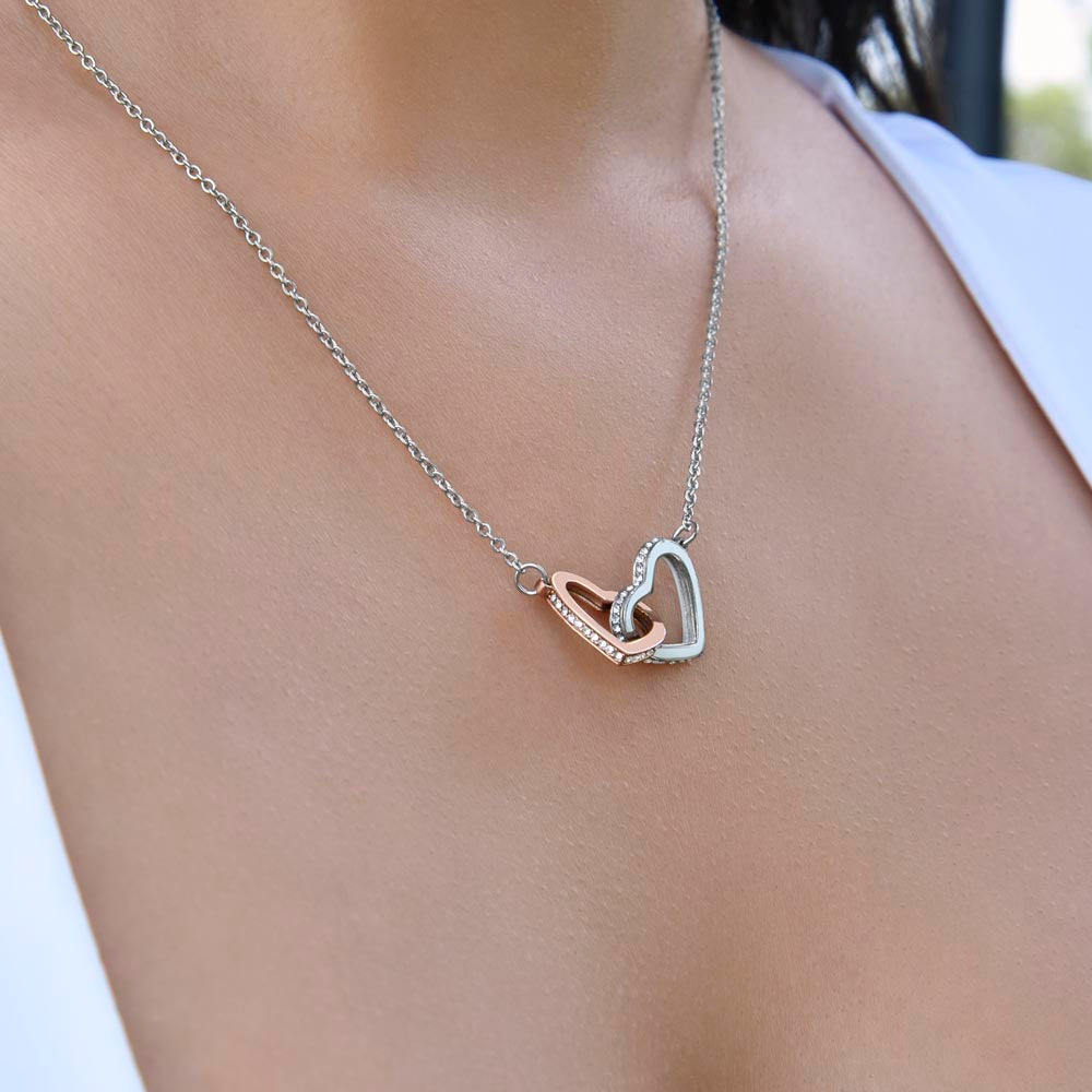 Future Wife Interlocking Hearts Necklace: A Symbol of Our Love