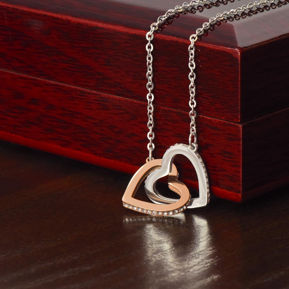 Future Wife Interlocking Hearts Necklace: A Symbol of Our Love